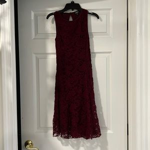 Zunie Red Floral Dress